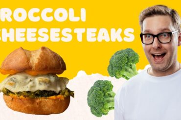 Broccoli Cheesesteaks! A healthy sandwich that also tastes good!?