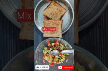 healthy avacado toast or sandwich #shorts #viralvideo #healthyfood #avacado #toast #sandwich