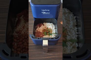 Spicy puffed rice snacks | quick and healthy masala mix #airfryer #puffedrice #snackrecipe