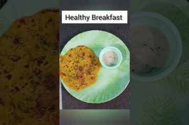Healthy Breakfast/besan ka chilla #shorts#youtubeshorts#trending #viralvideo#love #breakfast#recipe