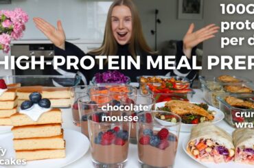 Healthy & High Protein Meal Prep |  Weight Loss Friendly Recipes | 100G+ protein