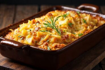 The blood sugar drops immediately! This casserole recipe is a real treasure!