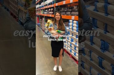 High Protein Lunch Ideas! #groceryhaul #highprotein #healthylunchideas #mealprep #costco #costcohaul