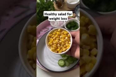 Weight Loss Salad Recipe | Easy & Delicious | The BEST Weight Loss Salad (30 Second Recipe)