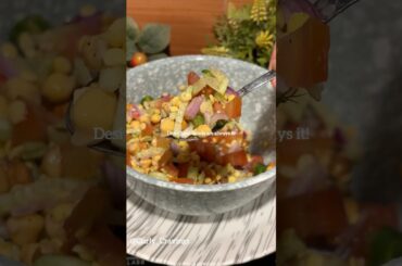 High Protein Salad | Desi Salad Recipe | Healthy & Tasty #food #shorts #heathy #eatclean