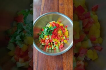 Avocado Salad Recipe #avocadosalad #easy #healthysalad #saladrecipe #shorts #weightlossrecipe