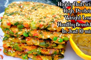 Highly Nutritious Broccoli Breakfast  In Just 10 min. | Healthy Breakfast ideas | Instant Breakfast