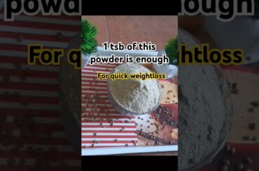 "Quick Weight Loss Recipe using Kollu Podi|Burn Fat Fast with this Healthy KolluPodi#horsegrampowder