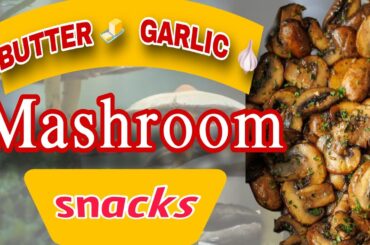 # lemon, butter, garlic, mashroom snacks recipe #healthy food # mushroom snacks recipe #rich vitamin