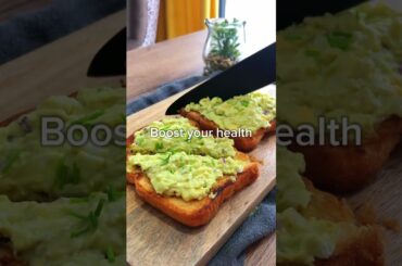 Quick & Healthy Avocado Salad Recipe! #food #recipe #avocado #asmrfood #easyrecipe  #avocadotoast