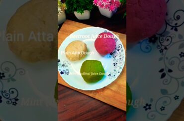 Healthy Beetroot and Pudina  Puri recipe | #short #shortsfeed #healthy #breakfast