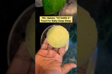 Deep Sleep Food For 7M+ Baby |Broccoli idly For Babies |Healthy Food For toddler #momlife #babyfood