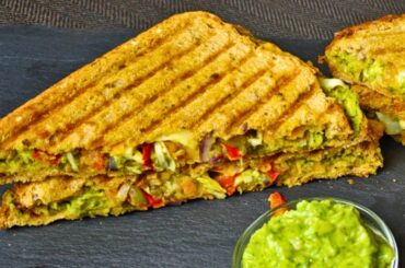 Easy Breakfast Sandwich Recipe Ideas for Toasted sandwich #cheesesandwich #vegsandwich