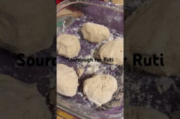Healthy sour dough Ruti #food #roti #recipe #cooking #paratha