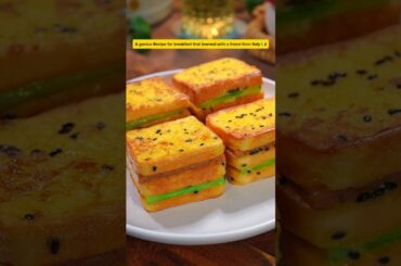 A Genius Recipe for breakfast that I learned with a friend from Italy #shorts #breakfast #recipe