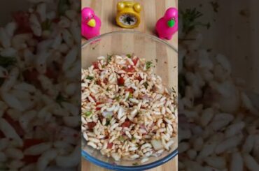Healthy murmura bhel recipe #shorts #weightlossrecipe #healthy #food #trending