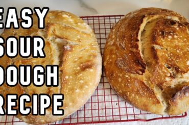 Easy sourdough bread recipe for beginners