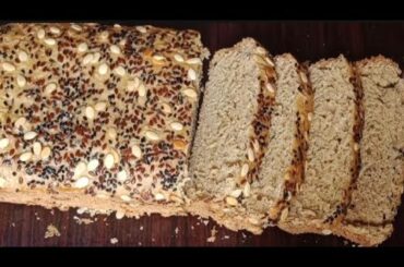 Multi grains bread recipe |Easy 100% whole wheat bread|cooking withabi