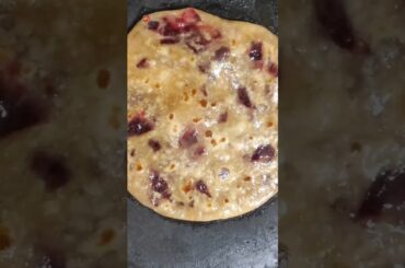 Beetroot Paratha Recipe #shorts #trending #youtubeshorts