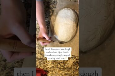 Sourdough baking as soul medicine #homemade #sourdough #bread