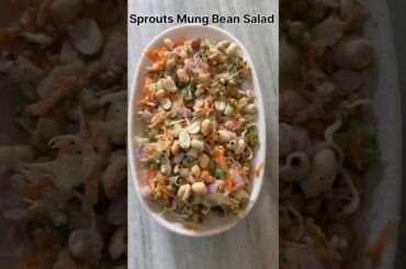 Healthy salad for weight loss | sprout mung bean salad |  #weightloss #weightlosstips |#saladrecipe