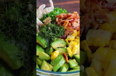 Avocado Chicken Salad | Creamy, Fresh & So Easy! #shorts