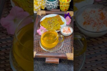 Breakfast Thali In Weight Loss Journey With #rlbchoicedetoxgreentea #viralvideo #trending #shorts