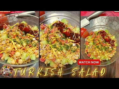 3-Ingredient Healthy Salad | Turkish Salad Recipe | Quick and Easy Salad Recipe 3-Ingredient Healthy Salad | Turkish Salad Recipe | Quick and Easy Salad Recipe