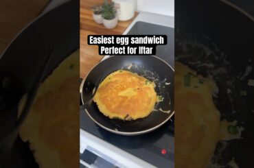 Cheesy Egg Sandwich Recipe for Iftar | Quick & Delicious Ramadan Snack #iftarrecipe #eveningsnacks