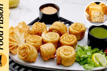 Spring Roll Pinwheels Ramadan Special Recipe by Food Fusion