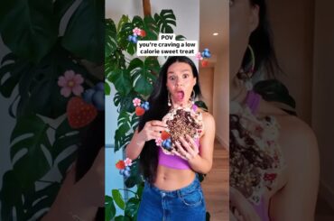 1000/10 you guys need to try this one #healthyrecipes #viralrecipes #lowcaloriedesserts