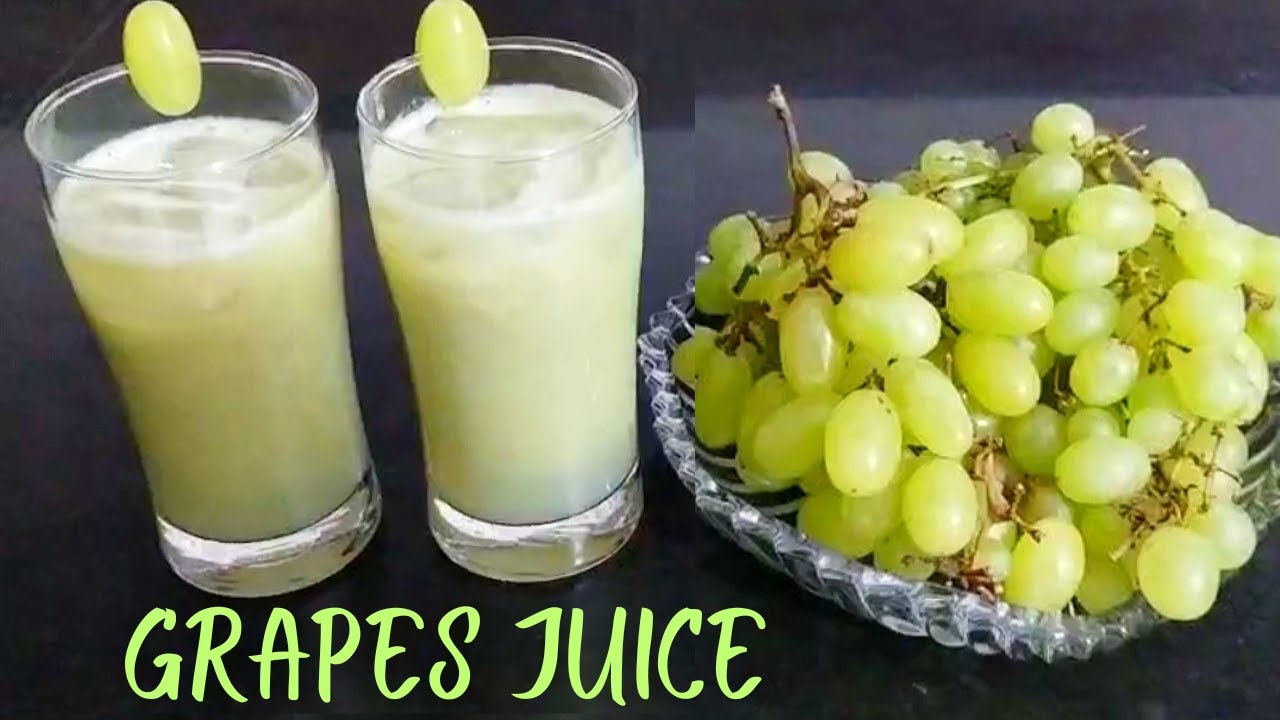 Grape Juice Recipe | Quick & healthy green grape juice at home! Grape Juice Recipe | Quick & healthy green grape juice at home!