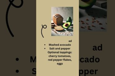 How to Turn Avocado Toast into Your Ultimate Nutrient-Packed Powerhouse! #health #viralvideo