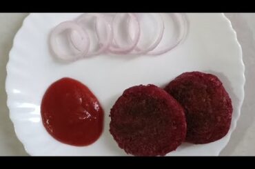 Beetroot tikki recipe/Beetroot cutlet recipe/Quick snack recipe/Healthy snack recipe/Evening snack