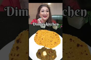 Govinda's Family Favourite Food Sarson ka Saag Makai Ki Roti|#shorts #panjabi #ytshorts