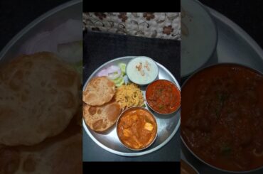 Thali Recipe #ytshorts #dinner #asmr #recipe #healthy #tasty #food