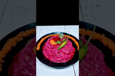 Healthy Beetroot and carrot Salad ASMR #shorts #asmr #salad #nooniongarlic #vegfoodyasmr