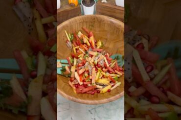 Tropical Fruit Salad with a Chatpata Twist! #recipe #shorts