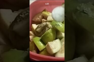 spicy guava chaat recipe || Healthy snacks#shortvideo #viralvideo