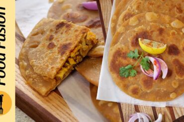 Chicken Pyaz Masala Paratha Ramadan Special Recipe by Food Fusion