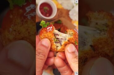 Healthy Broccoli Rajma Cheese Bites#healthyrecipes #quickrecipe #snacks #food #recipe #shorts #short