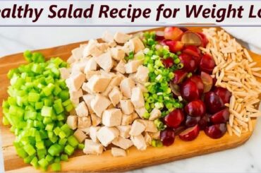 Healthy Salad Recipe for Weight Loss | Delicious & Low-Calorie
