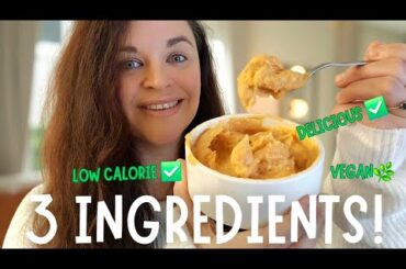 My easy low calorie dessert that is PERFECT for weight loss / sweet potato ice cream!