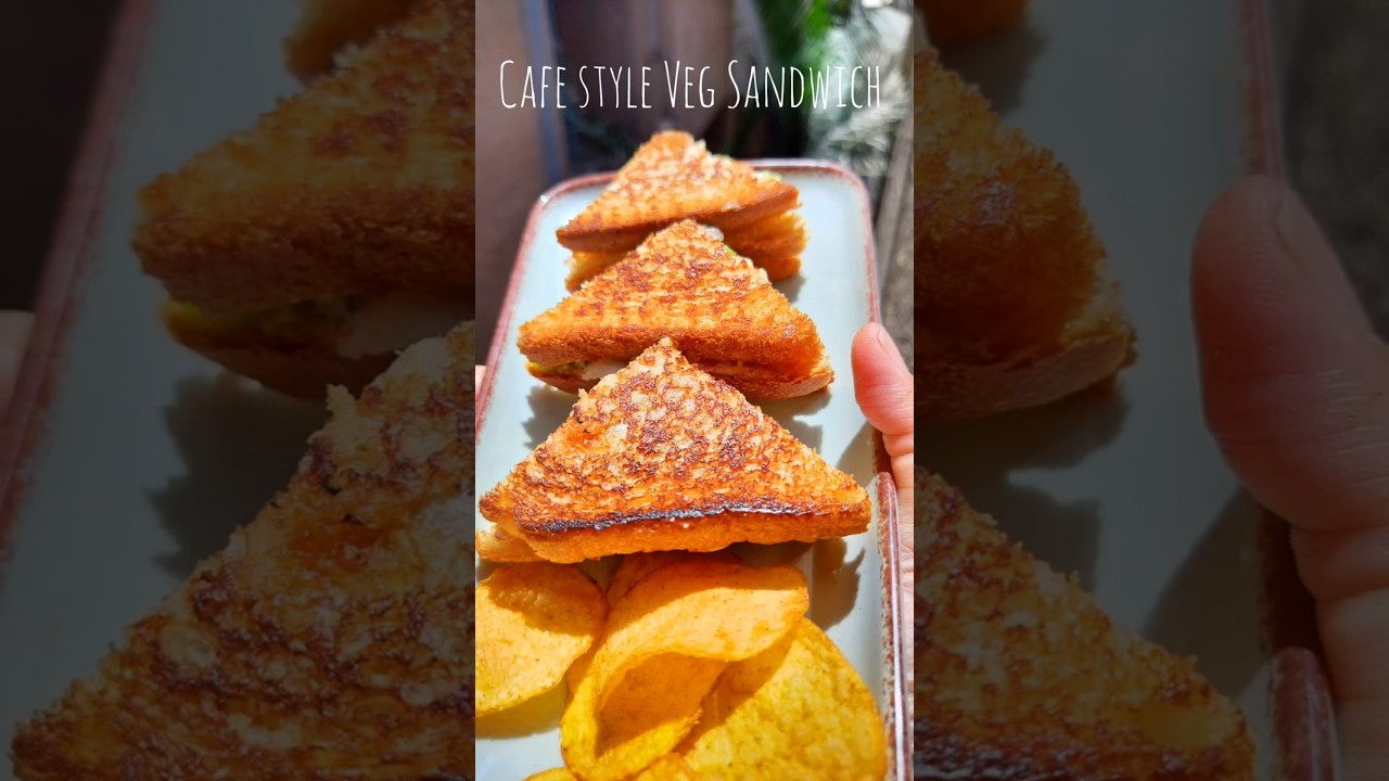 Make this amazing Veg Cafe Style Sandwich for less than Rs.40 #viral #shorts Make this amazing Veg Cafe Style Sandwich for less than Rs.40 #viral #shorts