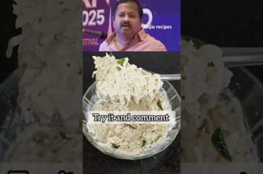 Radish pachadi #sidedish #salad #healthy #shortsfeed  #drsivaramanspeech #yt #ytshort #youtubeshorts