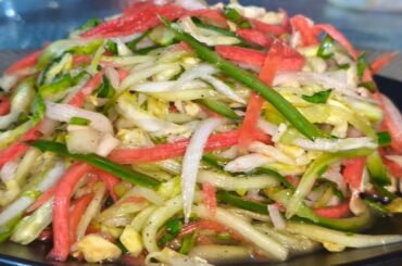 Weightloss Salad Recipe | Salad Recipes | Cucumber Salad | Dinner Recipes | Veg Salad Recipes