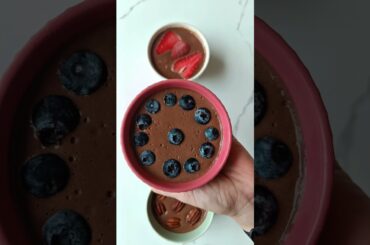 Rich & Creamy High Protein Chocolate Pudding | Healthy Recipe