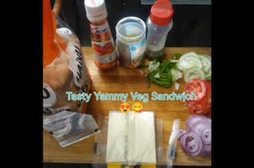 Evening Snacks Veg Sandwich #shorts #snacks #eveningsnacks #tasty #healthy