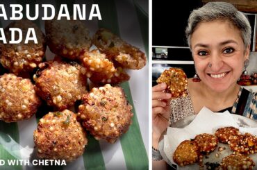 Delicious SABUDANA VADA - a popular little snack from India! #glutenfree #vegan #vegetarian