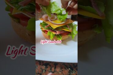 light sandwich #food #vegetarianrecipies #homemadefood #healthy